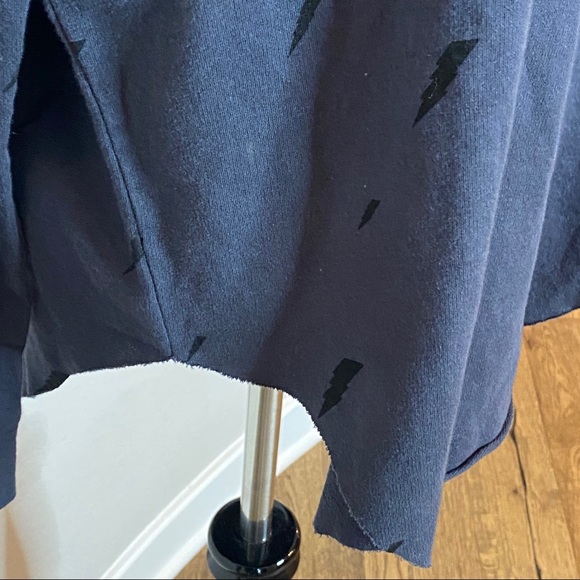 CHLRDR charcoal lightning bolt T-shirt -Size Medium - Picture 2 of 7